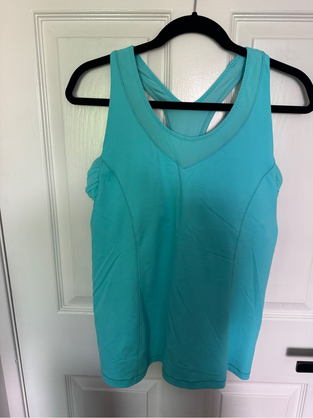 lululemon athletica Turquoise Racerback Tank Top
